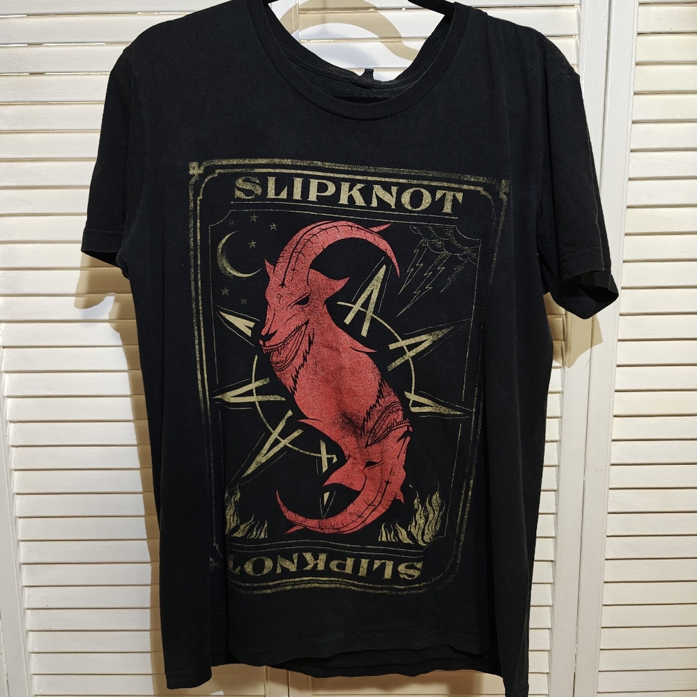 Slipknot goat tarot card shirt size L